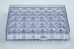 Crystalgen SuperClear™ 24-wells plates for hanging drop vapor diffusion (pregreased) - 100 plates